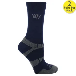 Woof Wear Short Bamboo Waffle Riding Socks