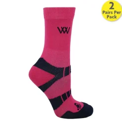 Woof Wear Short Bamboo Waffle Riding Socks